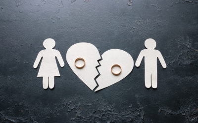 Image: Illustration - divorcing couple